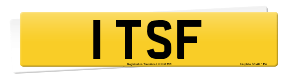 Registration number 1 TSF